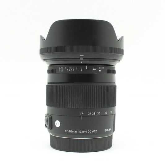 中古 SIGMA 17-70mm F2.8-4 DC