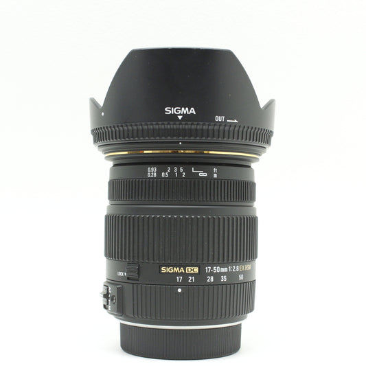中古 SIGMA DC 17-50mm F2.8 EX HSM(PENTAX用)