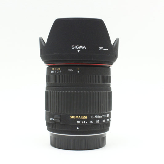 中古 SIGMA DC 18-200mm F3.5-6.3 (PENTAX用)