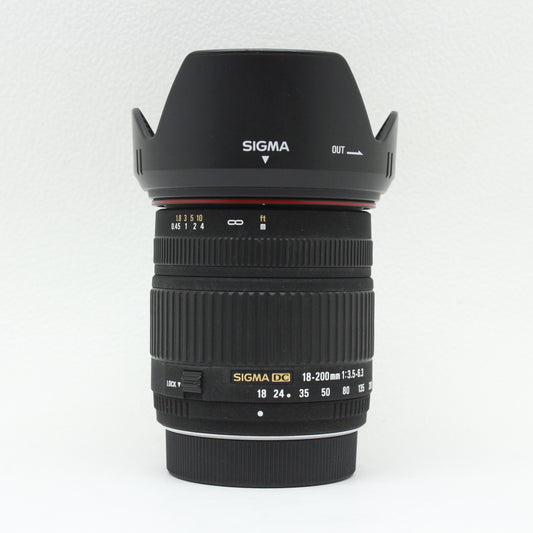 中古 SIGMA DC 18-200mm F3.5-6.3 (PENTAX用)