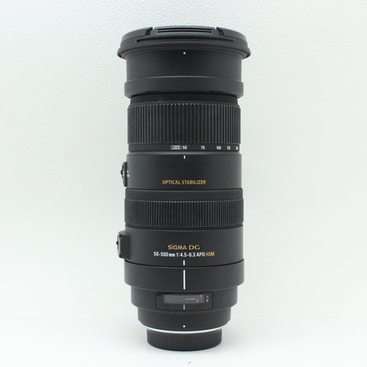中古 SIGMA APO 50-500mm F4.5-6.3 DG HSM (PENTAX用) 【3月21日(土) YouTube生配信でご紹介】