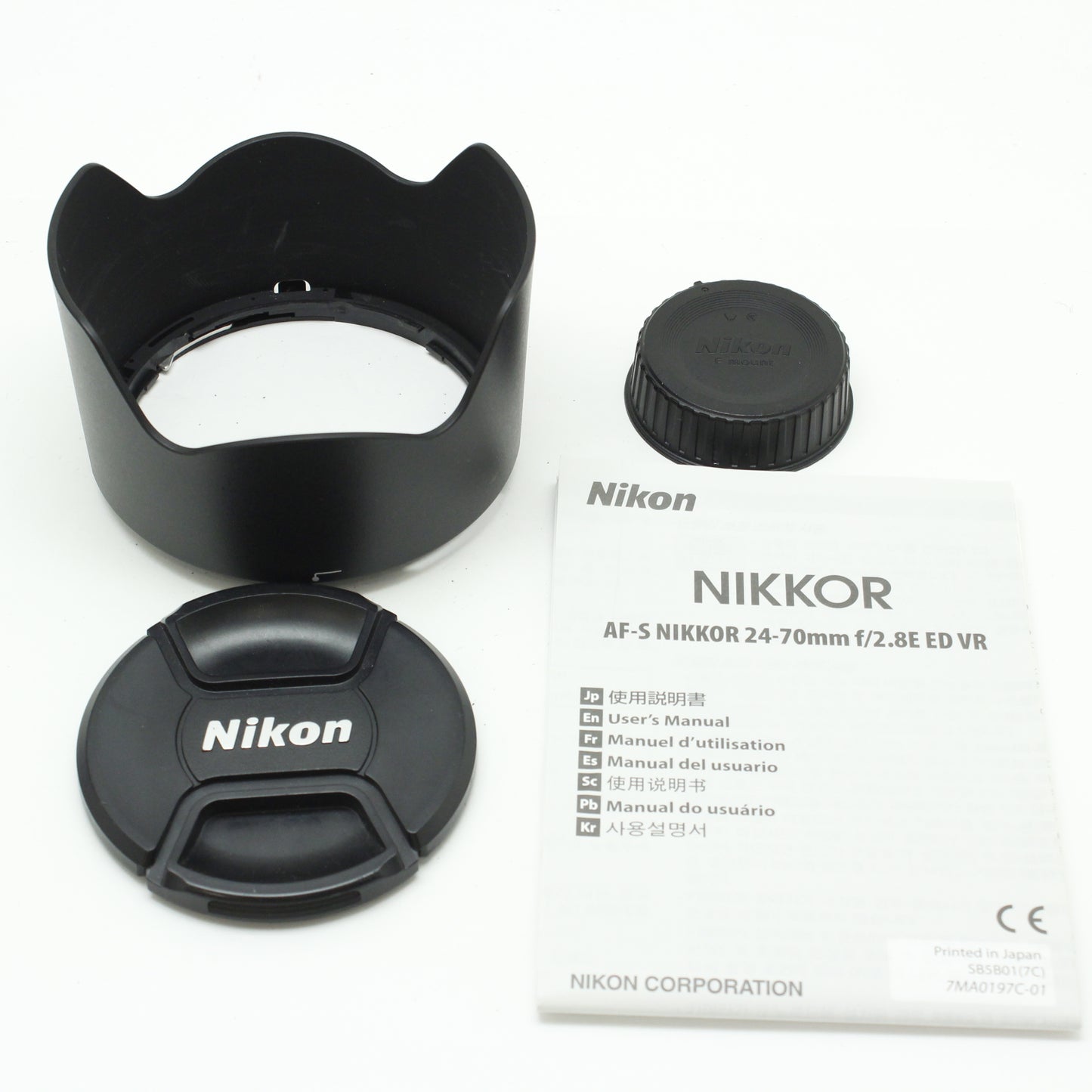 中古 Nikon AF-S NIKKOR 24-70mm F2.8 E ED VR N