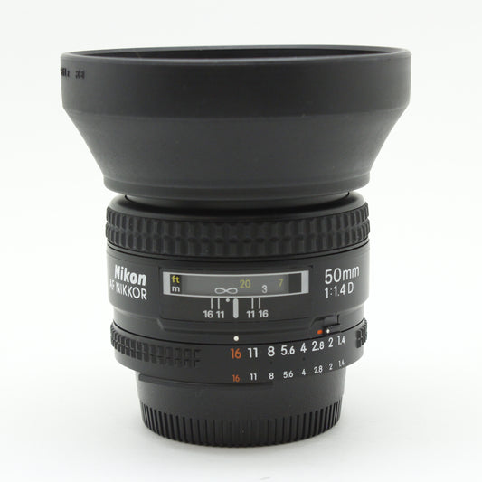中古 Nikon Ai AF50mm F1.4 D【4月18日(土) YouTube生配信でご紹介】