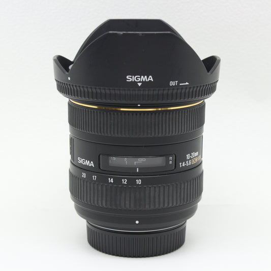 中古 SIGMA 10-20mm F4-5.6 DC HSM (ニコン用)