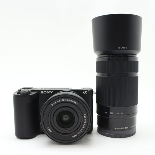 中古 SONY ZV-E10M2X ダブルズームレンズキット