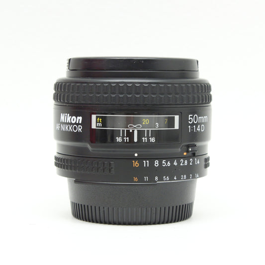 【enjoyxmusic様専用】中古 Nikon AF NIKKOR 50mm F1.4 D【5月19日(火) YouTube生配信でご紹介】