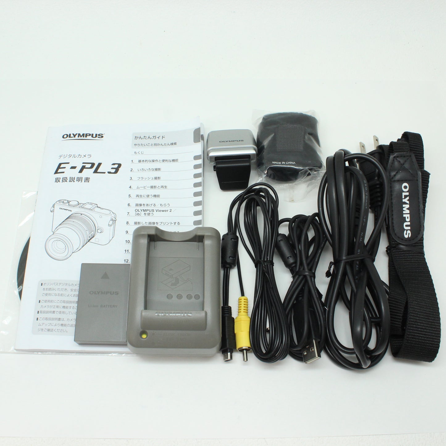 中古 OLYMPUS PEN E-PL3 ホワイト
