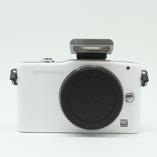 中古 OLYMPUS PEN E-PM1 ホワイト