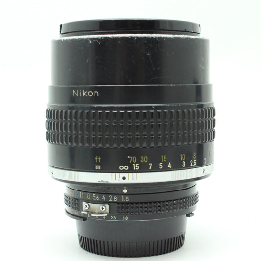 中古 Nikon Ai NIKKOR 105mm F1.8 S 【6月23日(火) YouTube生配信でご紹介】
