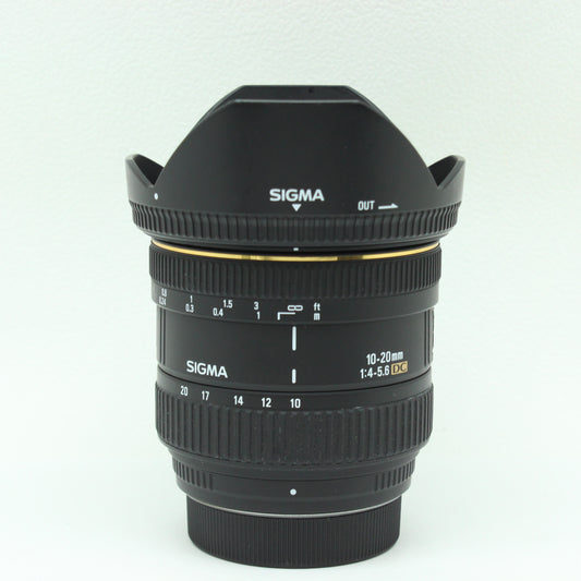 中古 SIGMA 10-20mm F4-5.6 DC(PENTAX用)