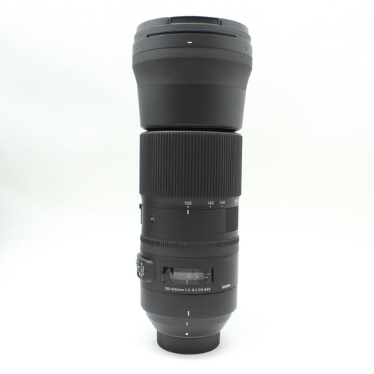 中古 SIGMA 150-600mm F5-6.3 DG OS HSM Contemporary (ニコン用)