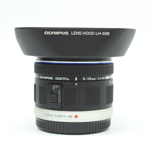 中古 OLYMPUS M.ZUIKO DIGITAL ED 9-18mm F4.0-5.6