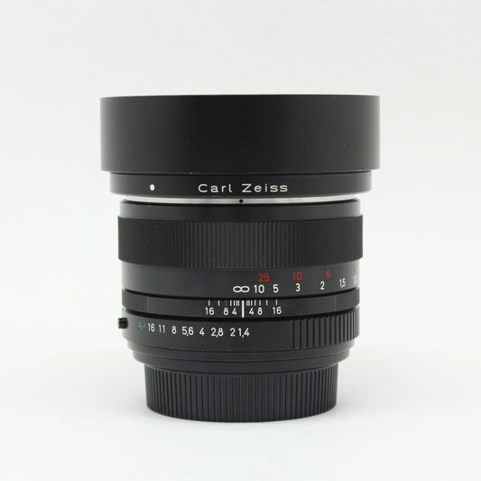 中古 Carl Zeiss Planar T* 50mm F1.4 ZK【7/11(土)youtube生配信でご紹介】
