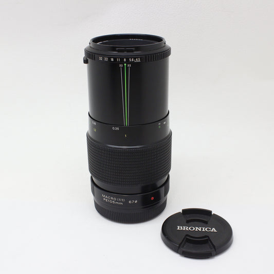 中古 BRONICA ZENZANON PE 105mm F4.5 MACRO【7月14日(火)YouTube生配信でご紹介】
