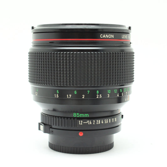 中古 Canon NEW FD 85mm F1.2 L 【7/14(火)YouTube生配信でご紹介】