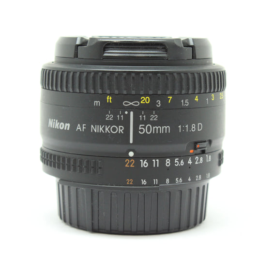 中古 Nikon AF 50mm F1.8 D ※予約商品