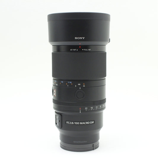 中古 SONY FE 100mm F2.8 MACRO GM OSS SEL 100M 28GM 【9月5日(土)YouTube生配信でご紹介】