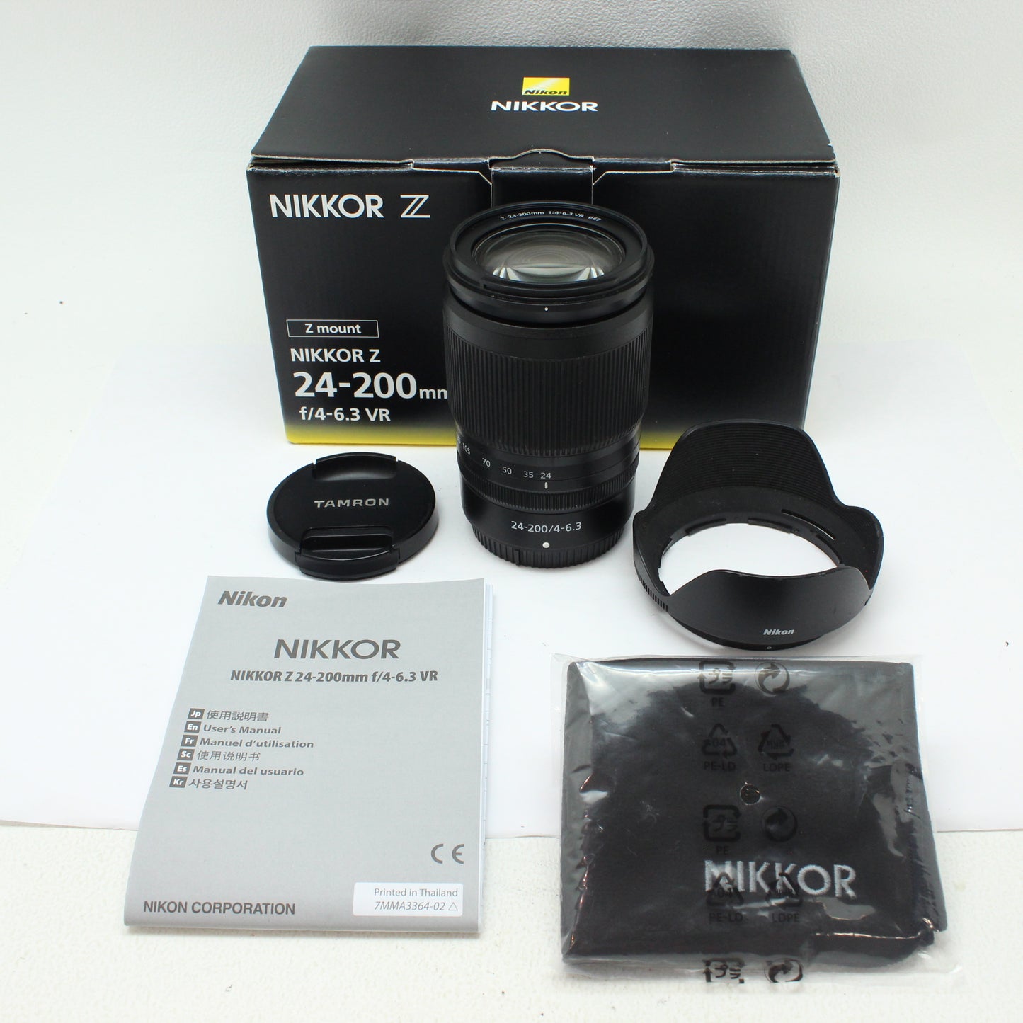 中古 Nikon Z NIKKOR 24-200mmF4-6.3 【9月8日(火)YouTube生配信でご紹介】