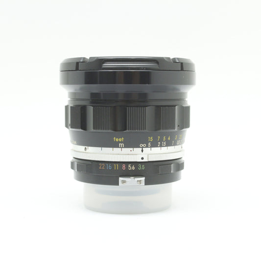 中古 Nikon NIKKOR-UD Auto 20mm F3.5 【11月1日(土) YouTube生配信でご紹介】
