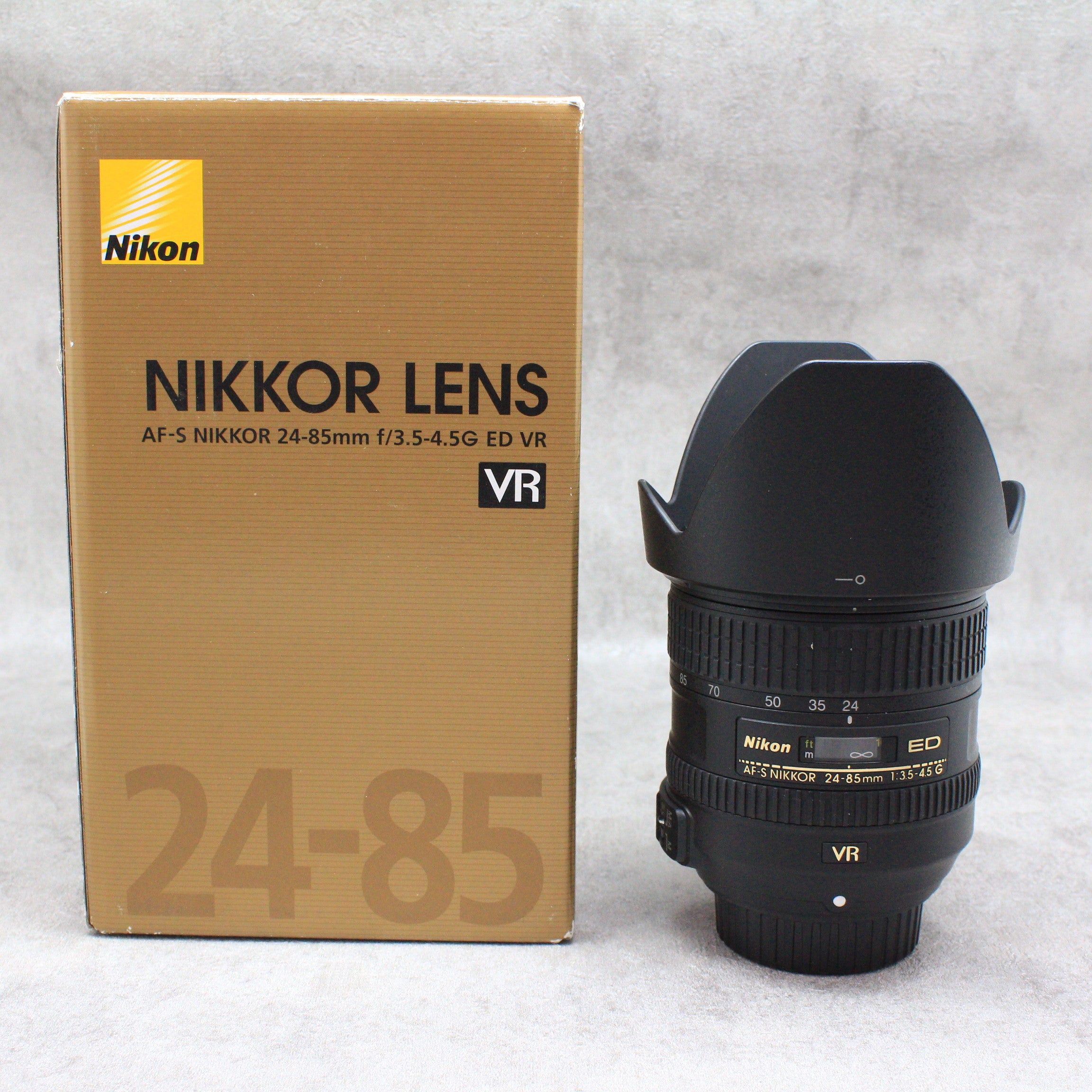 Nikon AF-S 24-85mm f/3.5-4.5G ED 出遅れ VR 修理歴有