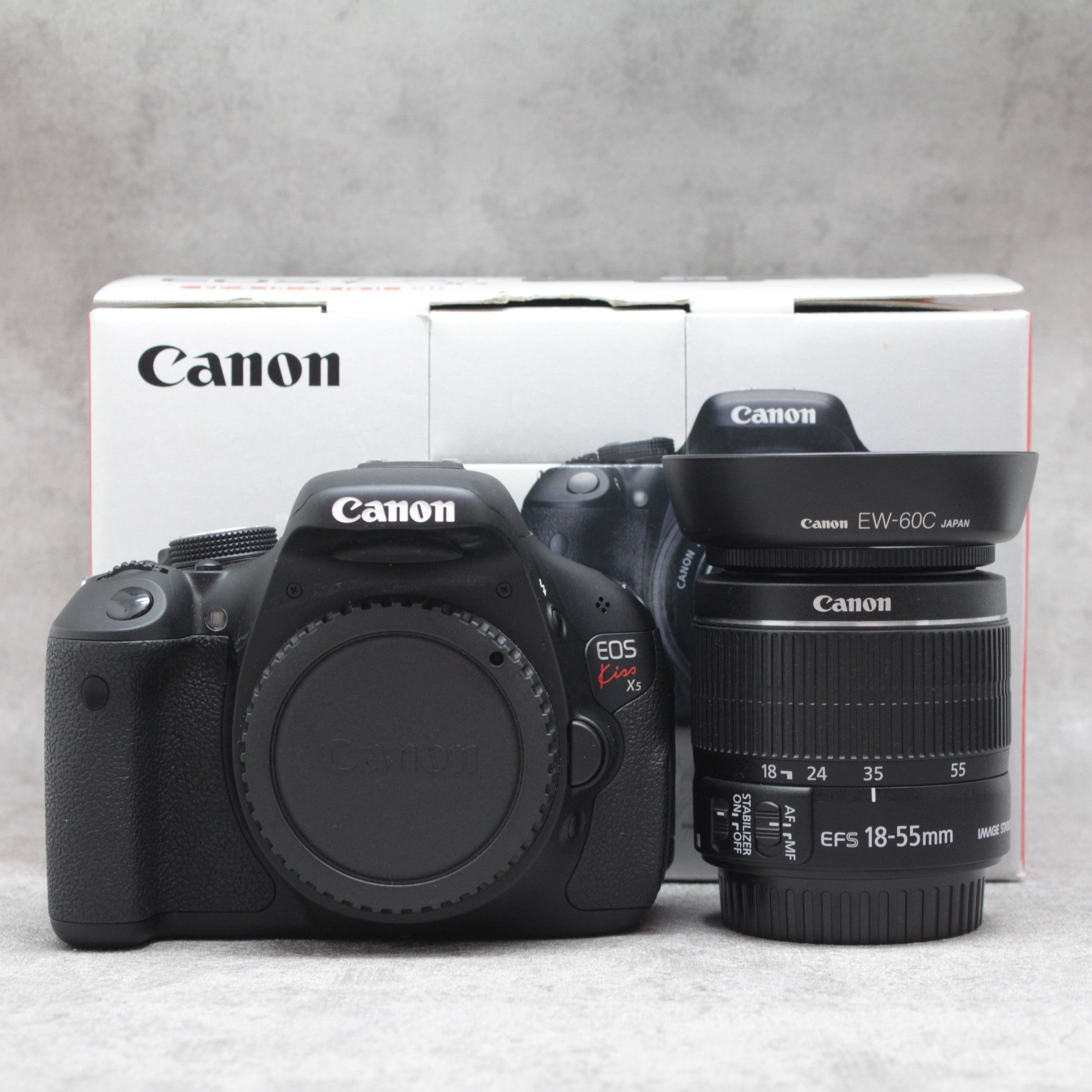 中古品 Canon EOS kiss X5 標準ズームキット　☆10月12日(木)のYouTube生配信でご紹介☆