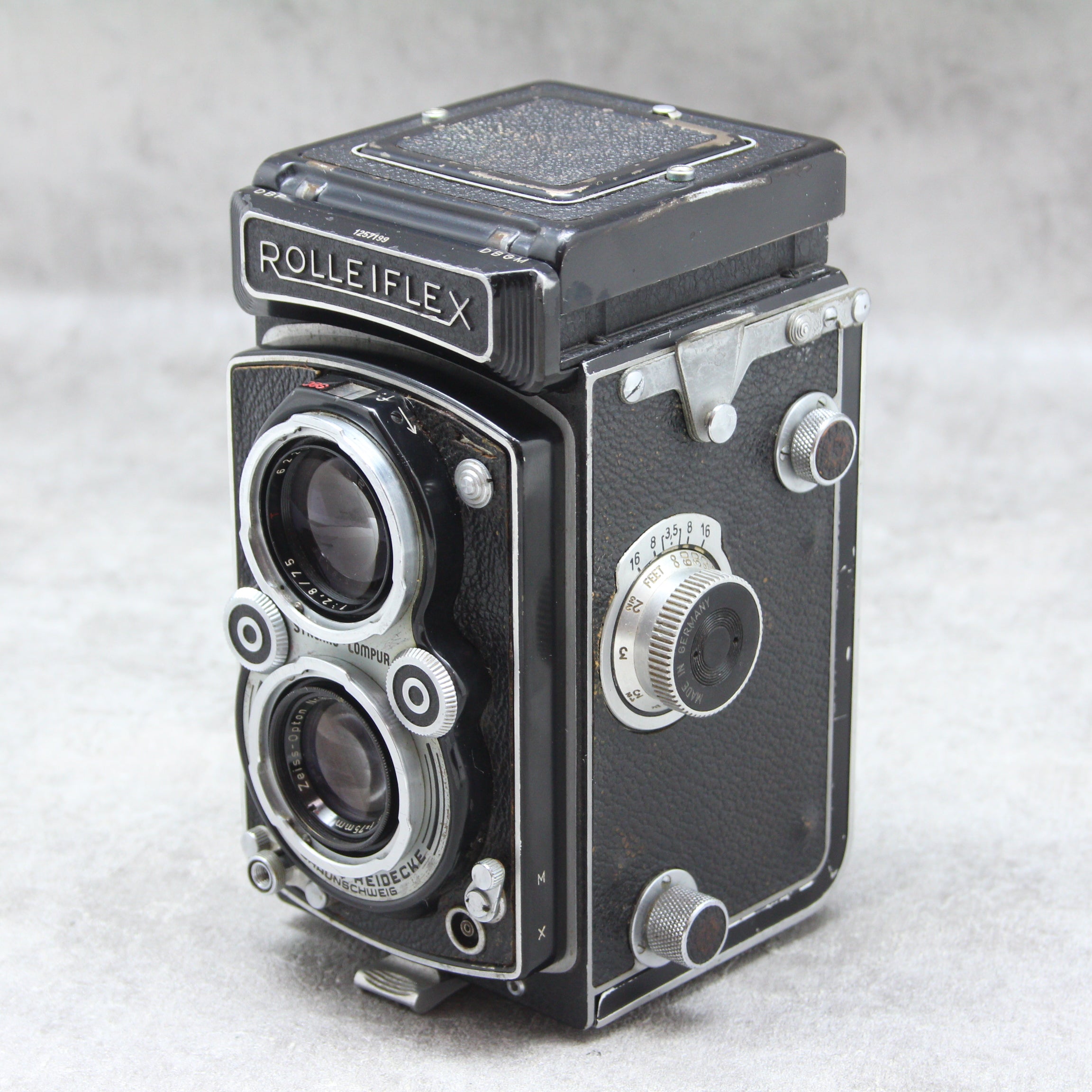 中古品 ROLLEIFLEX ローライフレックス 3.5A MX Tessar テッサー 