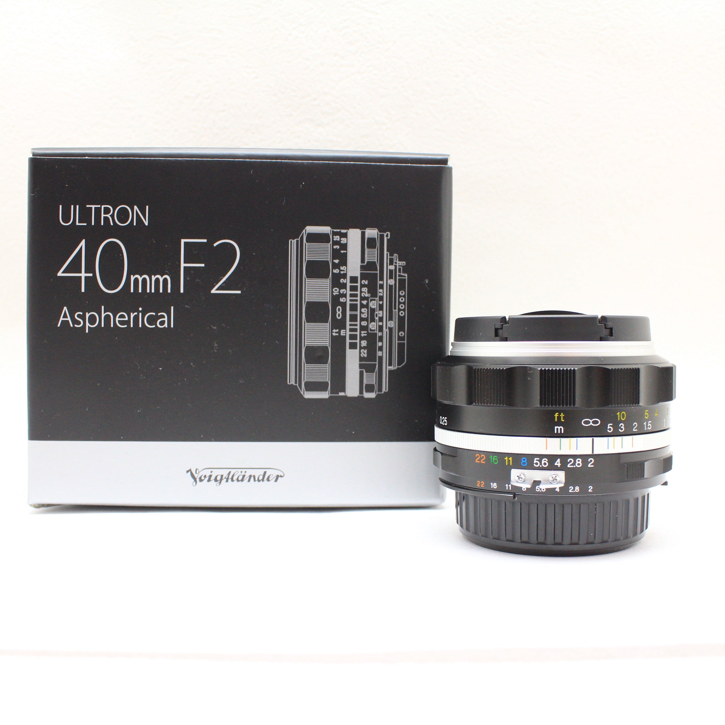 中古品 Voigtlander ULTRON ASPH 40mm F2 SL II S Aspherical [シルバーリム]【12月23日