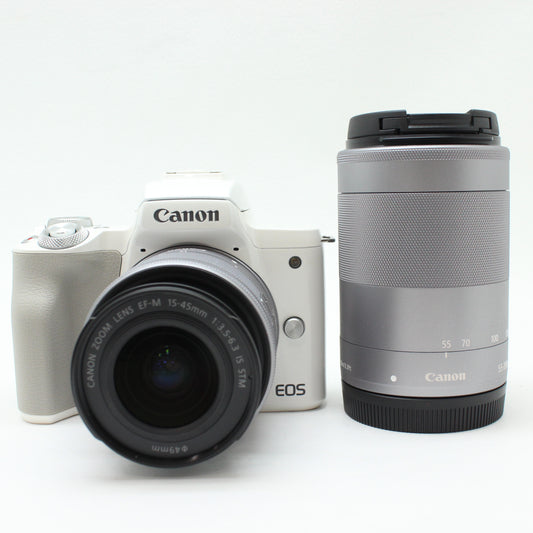中古 Canon EOS Kiss M ダブルズームキット