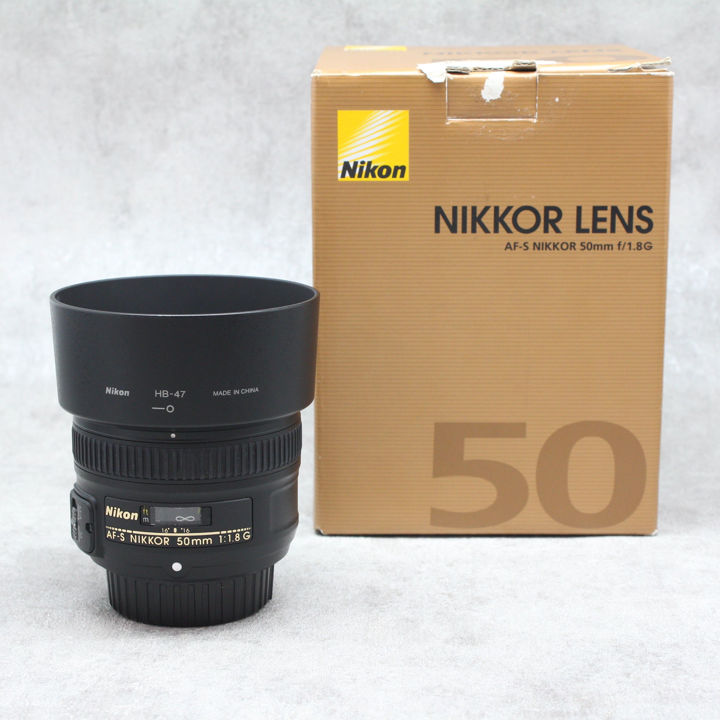 中古品 Nikon AF-S NIKKOR 50mm f/1.8G ☆7月27日(木)のYouTube生配信