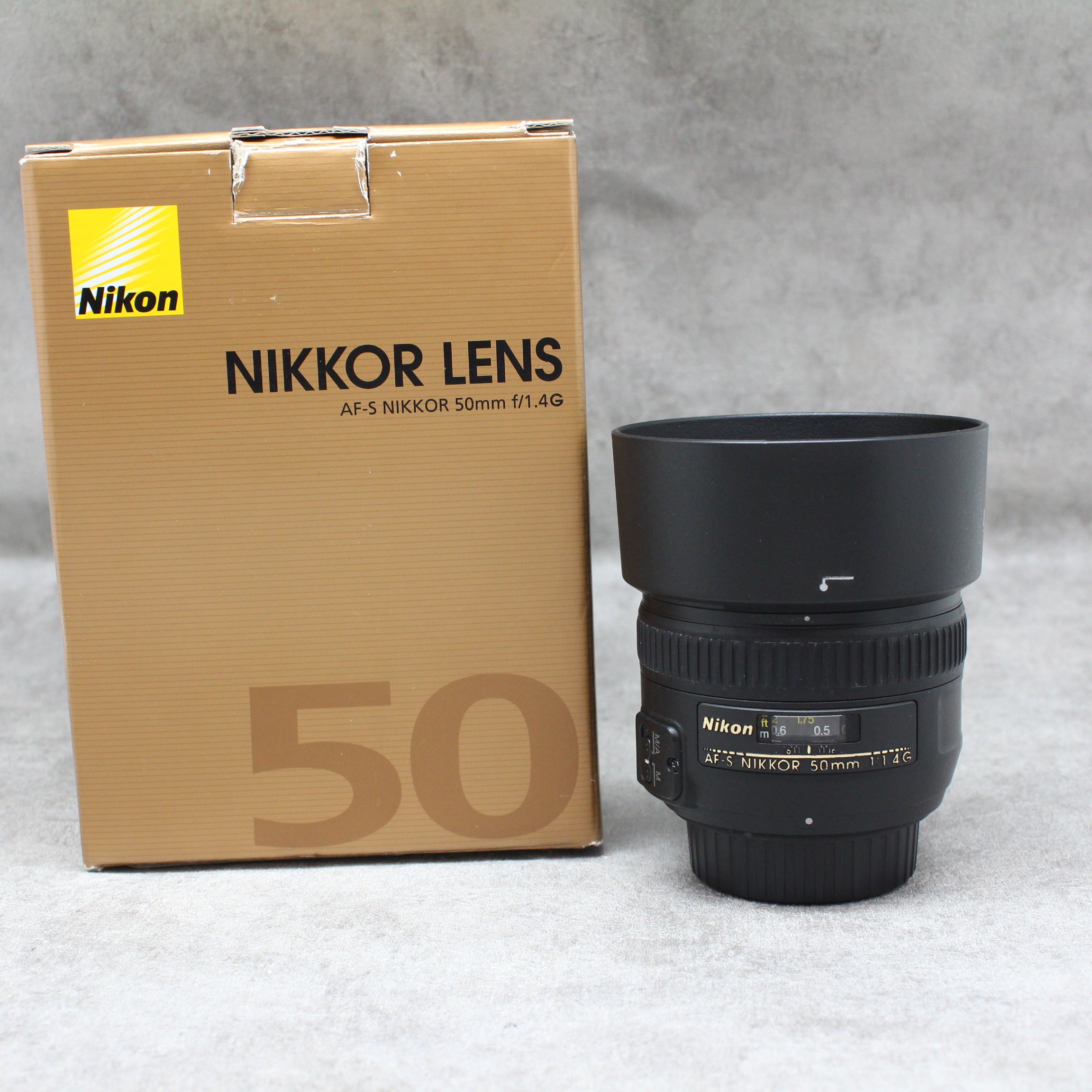 中古品 Nikon AF-S NIKKOR 50mm F1.4G ☆11月9日(木)のYouTube生配信で