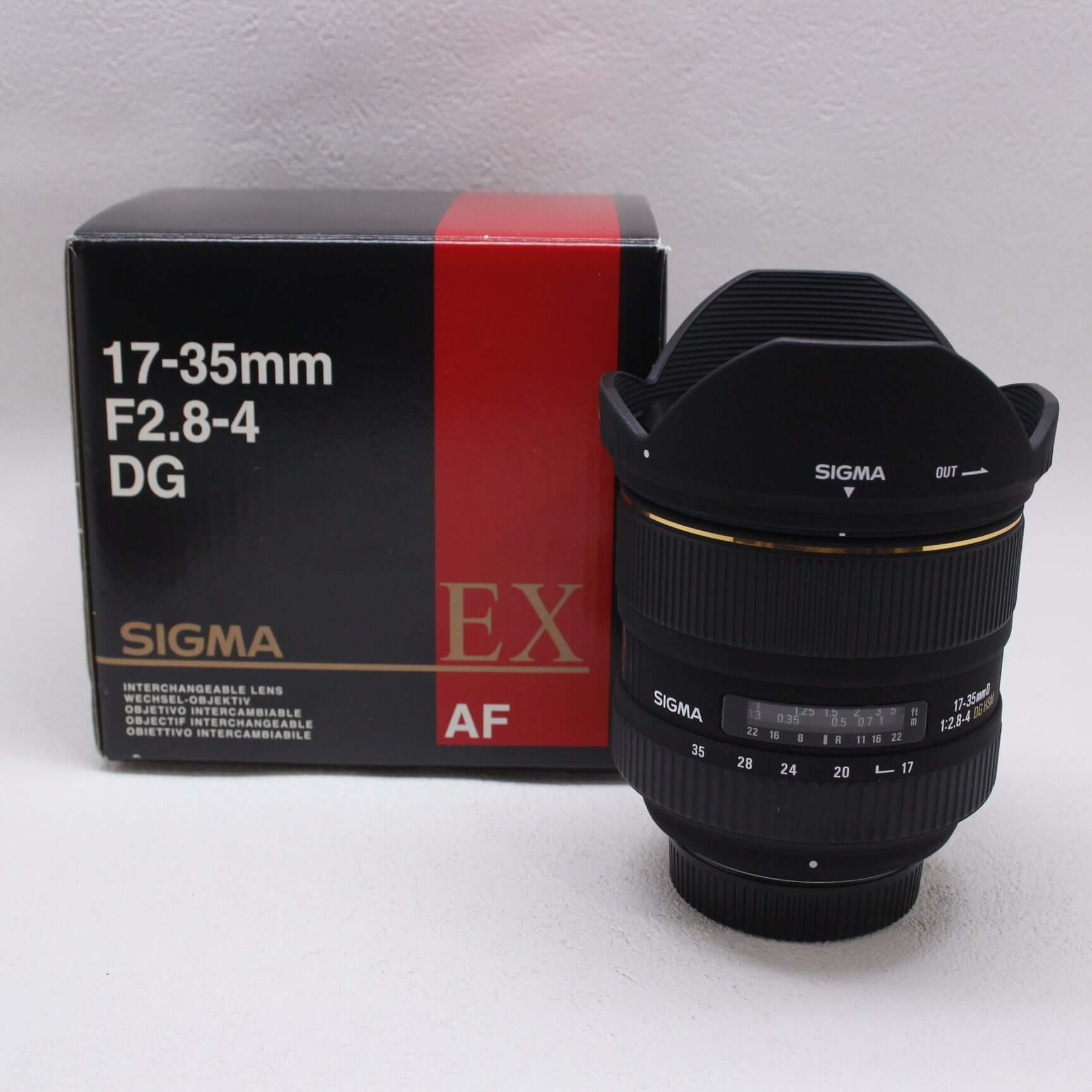 中古品 SIGMA 17-35mm D F2.8-4 HSM Nikonマウント 【1月6日(