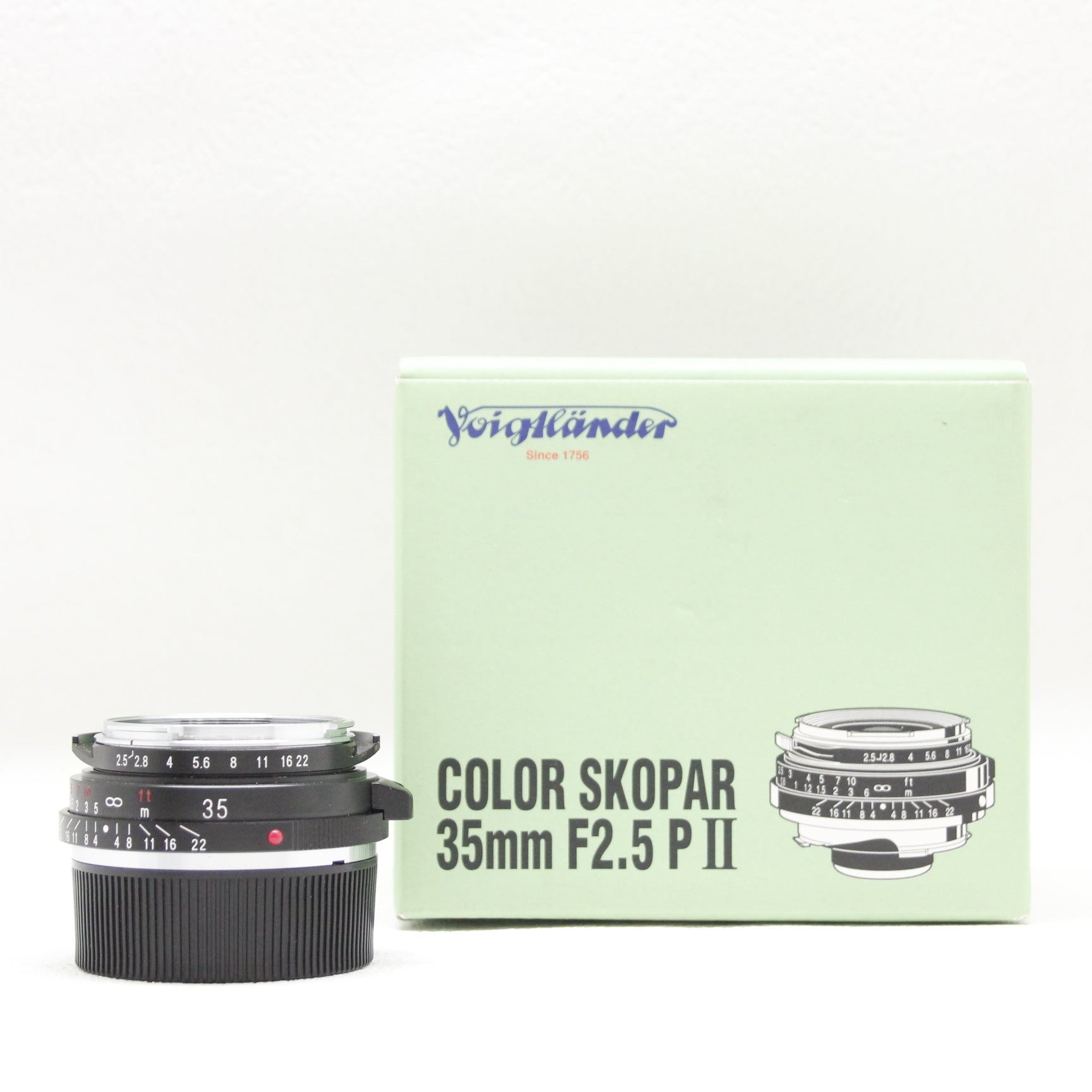 中古品 Voigtlender COLOR SKOPAR 35mm F2.5 P Ⅱ 【12月2日(土) youtube