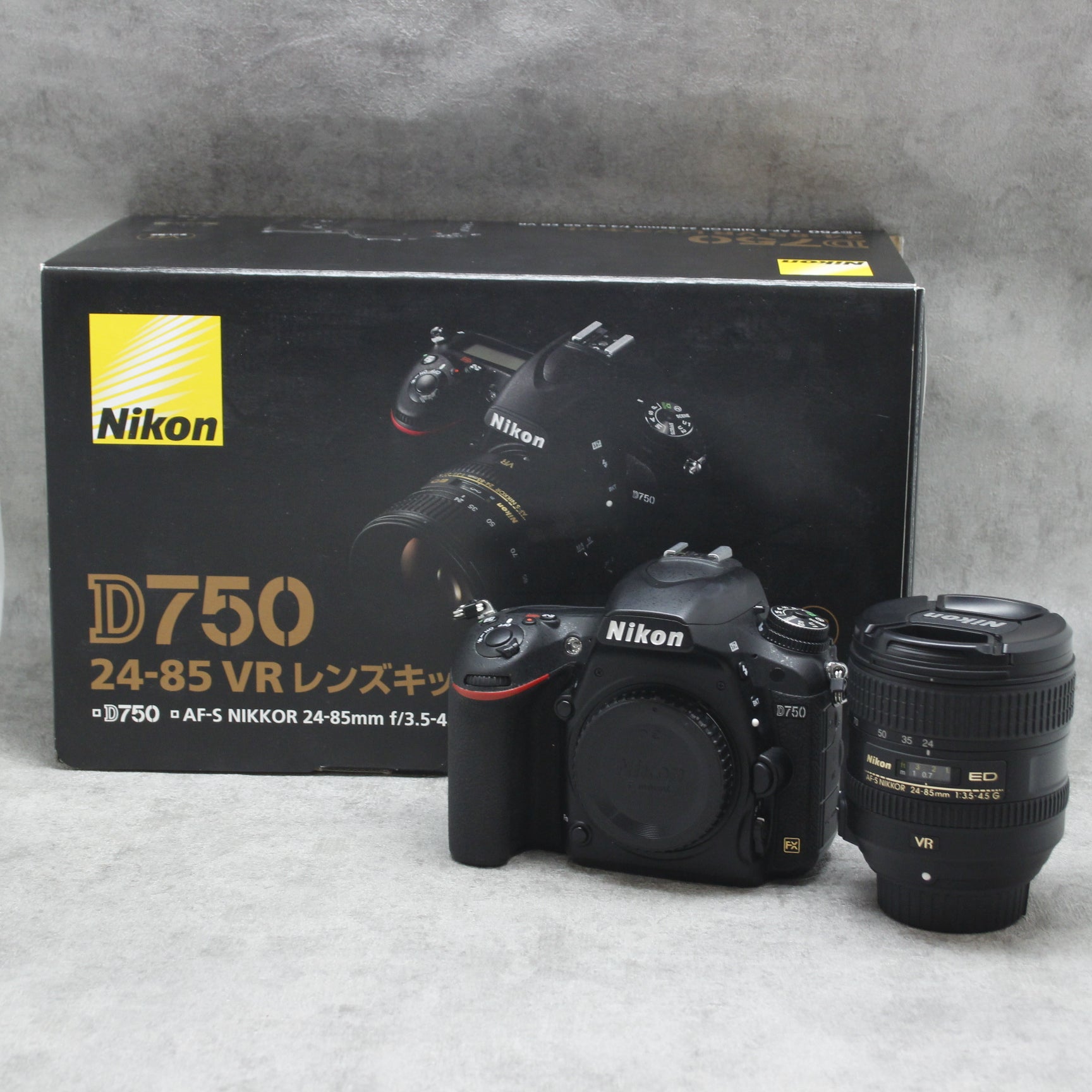 中古品 Nikon D750 24-85VR レンズキット ☆8月3日(木)のYouTube生配信