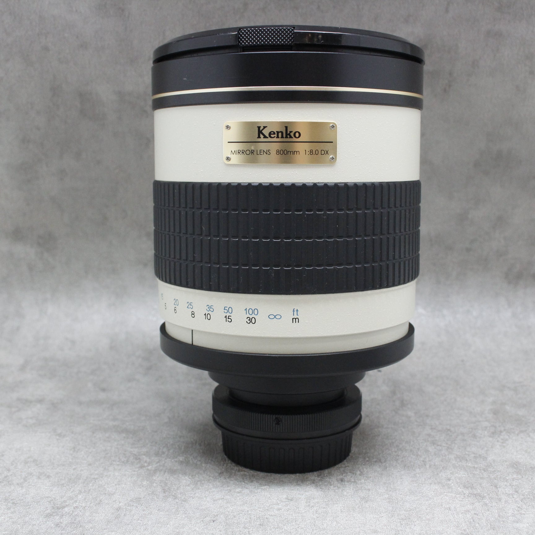 中古品 Kenko MIRROR 800mm F8.0 DX マウントアダプターセット(Canon用