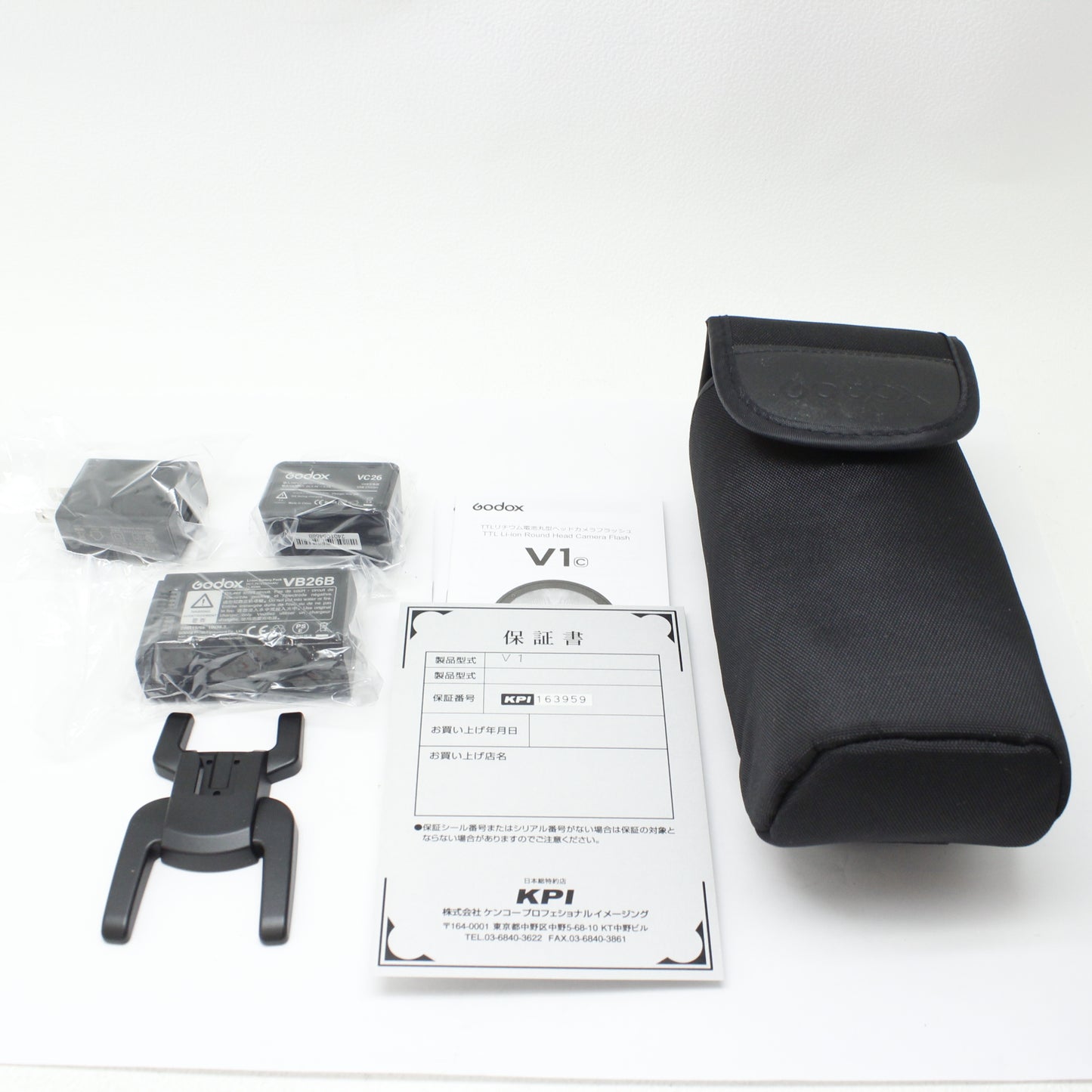 Godox V1C カメラフラッシュ(キャノン用)