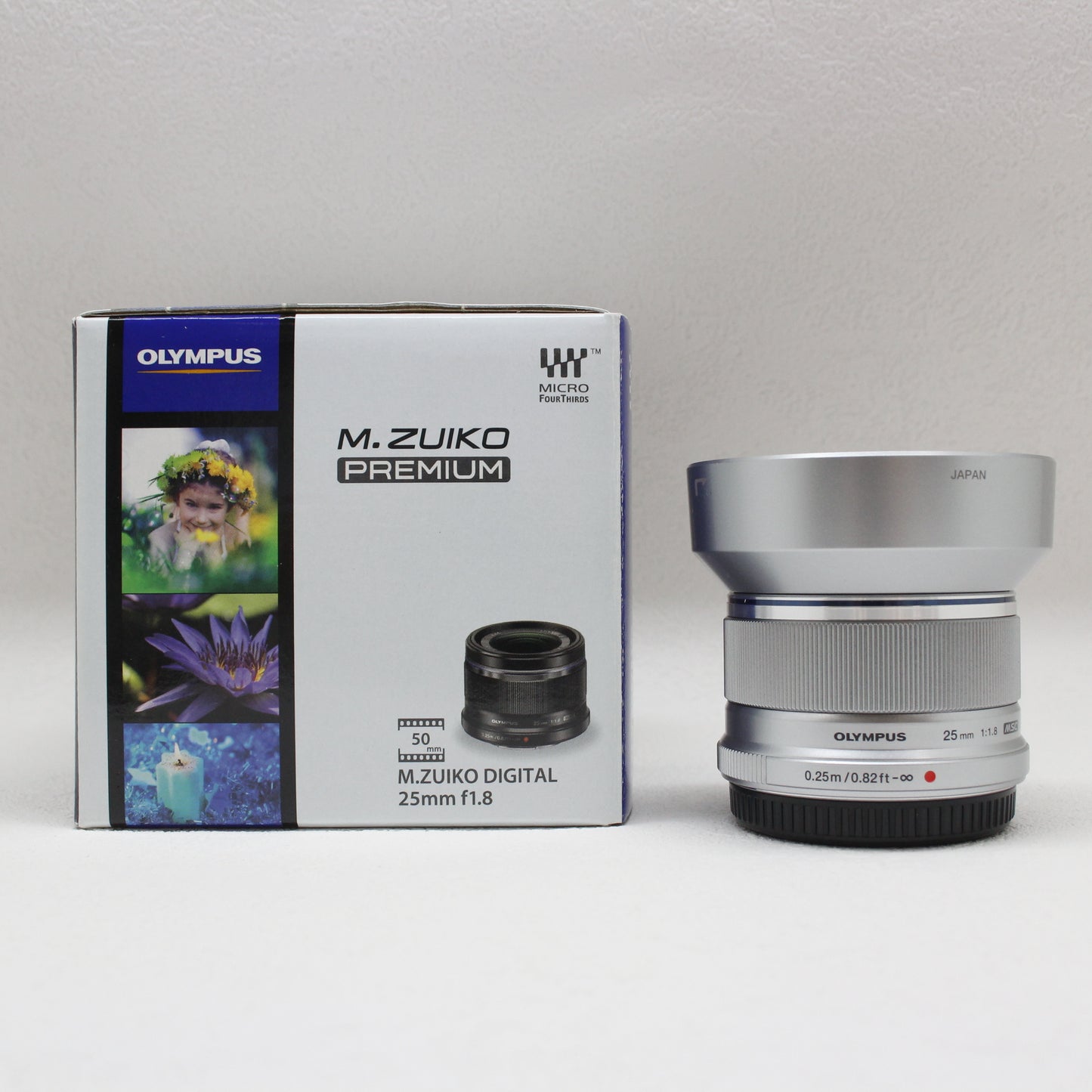 中古品 OLYMPUS M.ZUIKO DIGITAL 25mm F1.8 SLV 【11月4日(土) youtube生配信でご紹介】