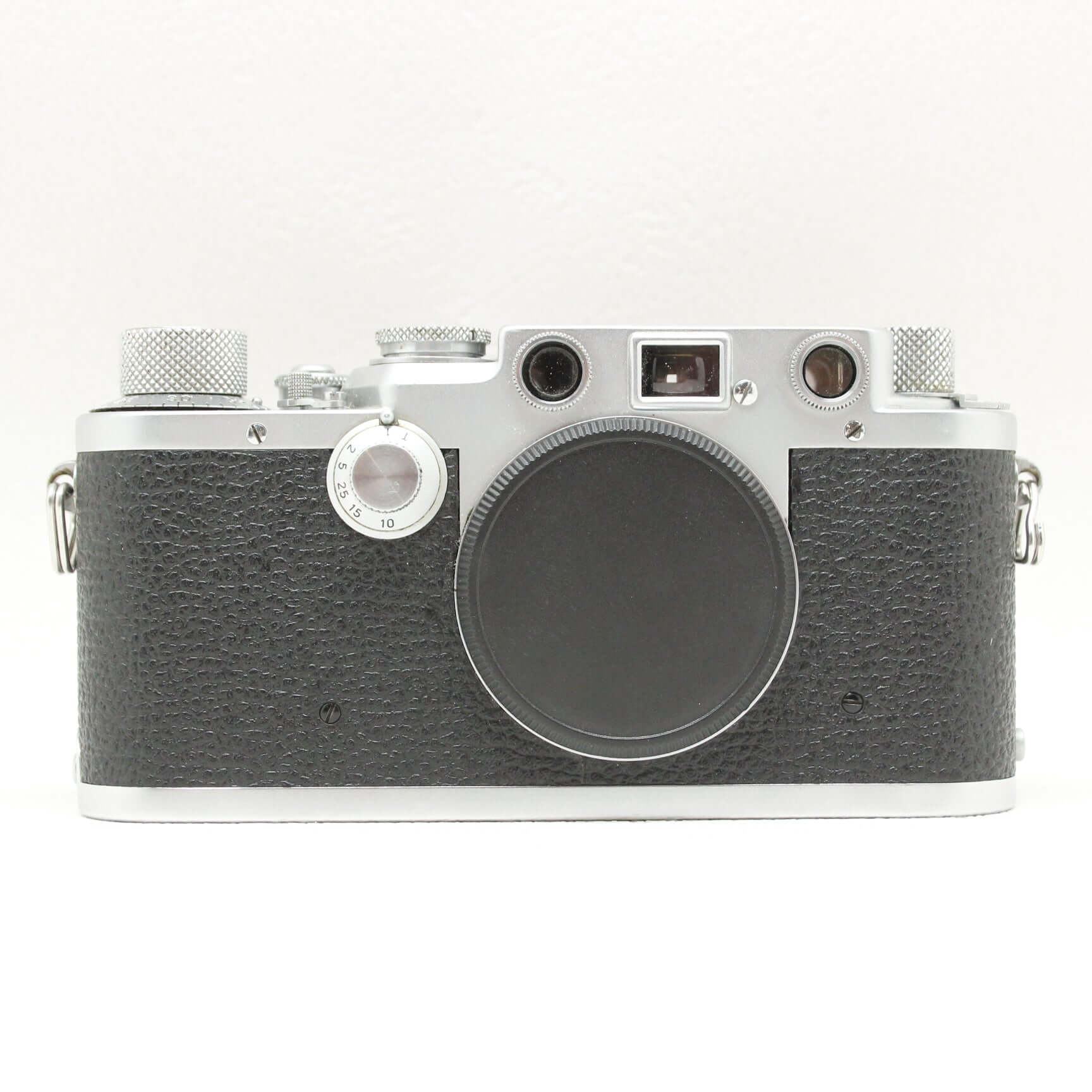 《ビンテージ》Leica ライカ　バルナック　Ⅲf ボディ　レッドシンクロカメラ