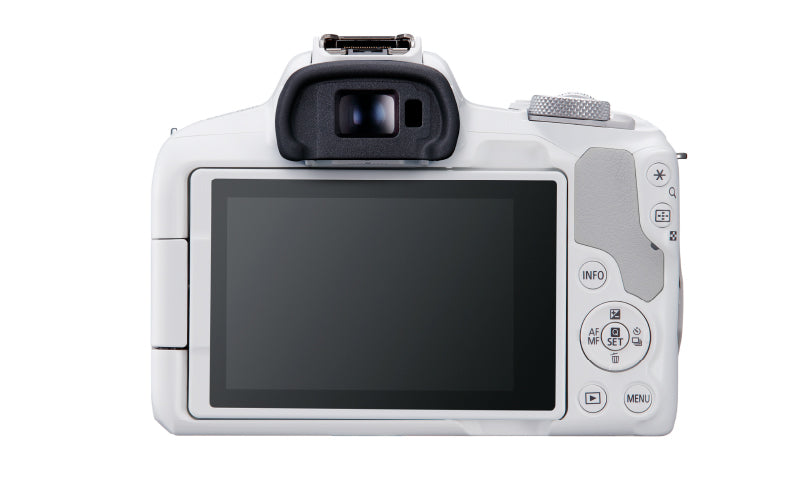 EOS R50 RF-S18-45 IS STMレンズキット ホワイト