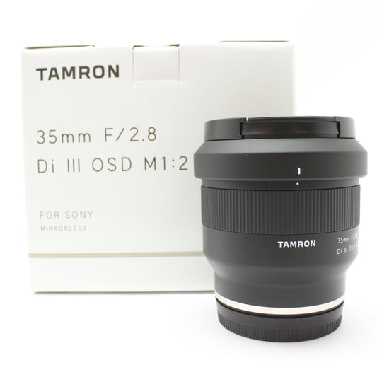 アウトレット品 タムロン 35mm F2.8 Di III OSD M1:2 ソニーEマウント用(Model F053SF)