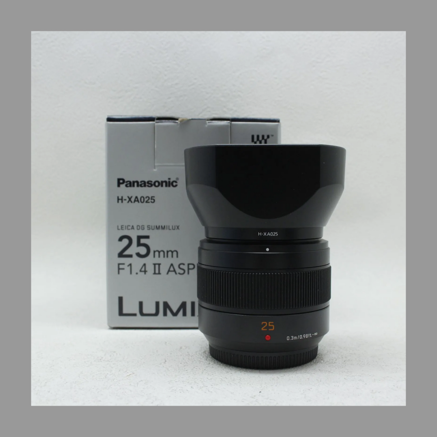 アウトレット品 Panasonic LEICA DG SUMMILUX 25mm F1.4 II ASPH. H-XA025