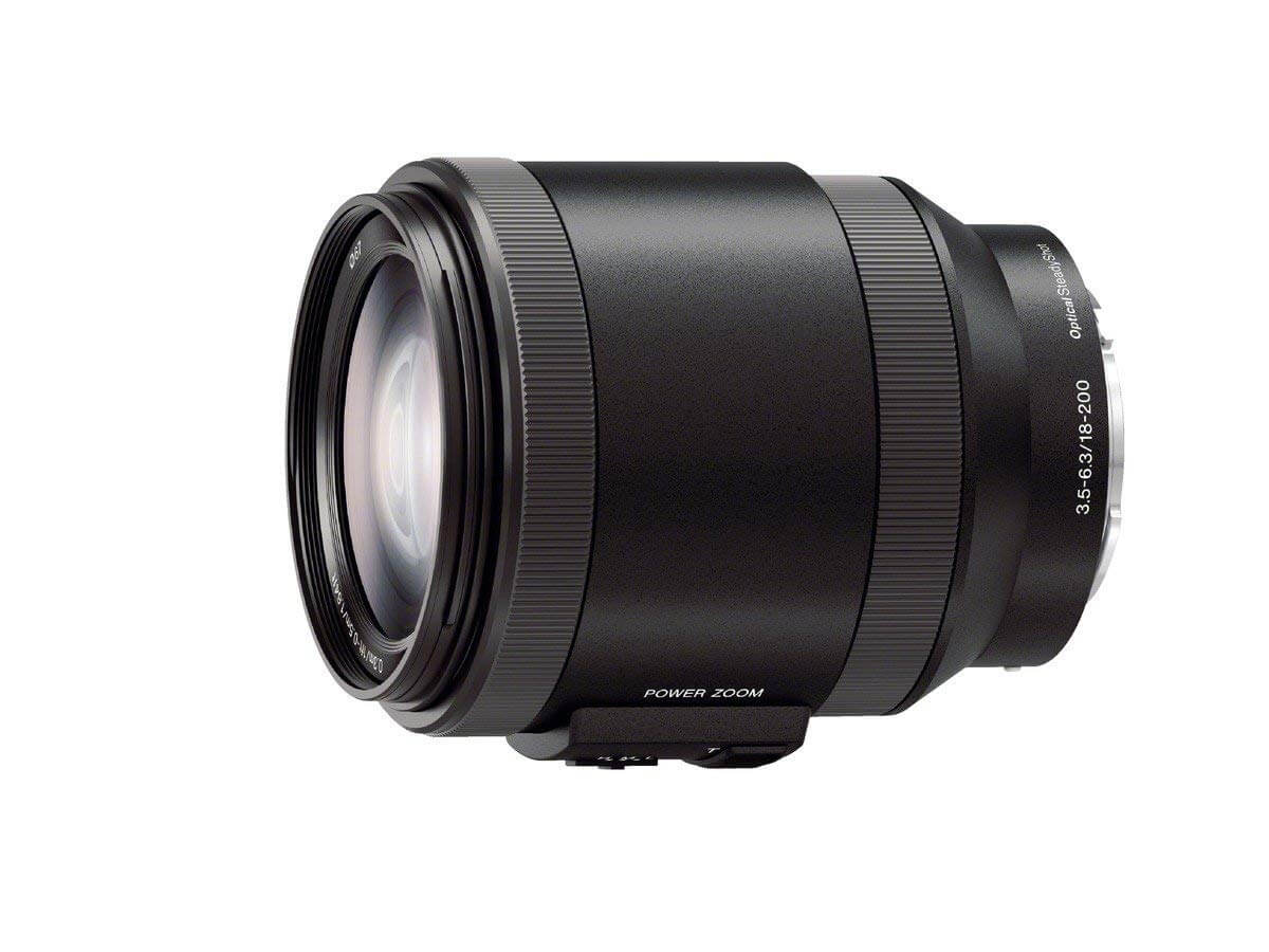 SONY 望遠レンズ E 18-200mm 3.5-6.3 OSS 中古品 - カメラ