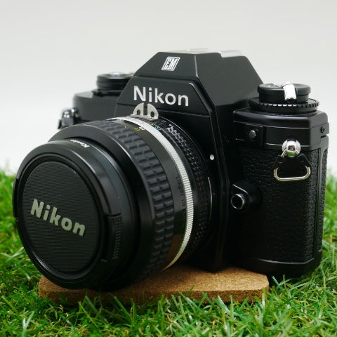 中古品 Nikon EM & Nikon 50mm F1.4 – サトカメオンラインショップ