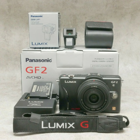 スマホ/家電/カメラPanasonic GF2 レンズセット