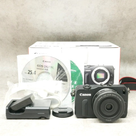 中古品 Canon EOS M EF-M22 STM レンズキット – サトカメオンライン