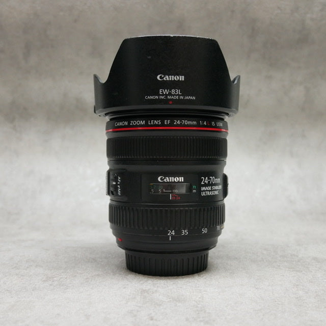 中古品 CANON EF24-70mm F4L IS USM