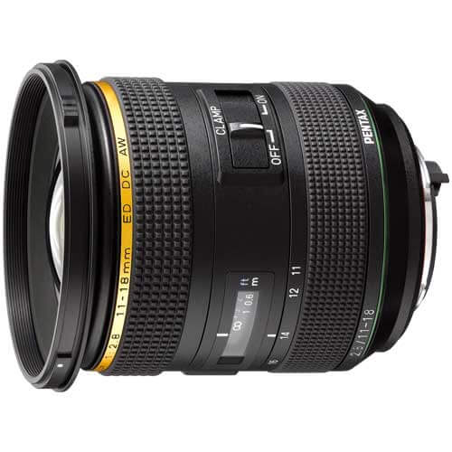 HD PENTAX-DA★ 11-18mm F2.8 ED DC AW