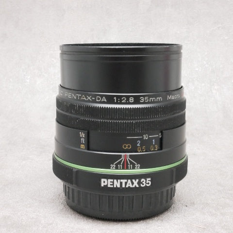 中古品 smc PENTAX-DA 35mm F2.8 Macro Limited – サトカメオンライン