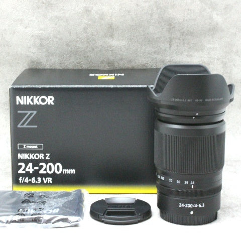 中古品 Nikon NIKKOR Z 24-200mm f/4-6.3 VR さんぴん商会 – サトカメ