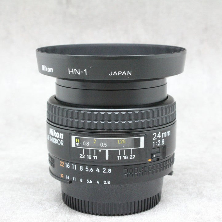 中古品 Nikon Ai AF NIKKOR 24mm F2.8 – サトカメオンラインショップ