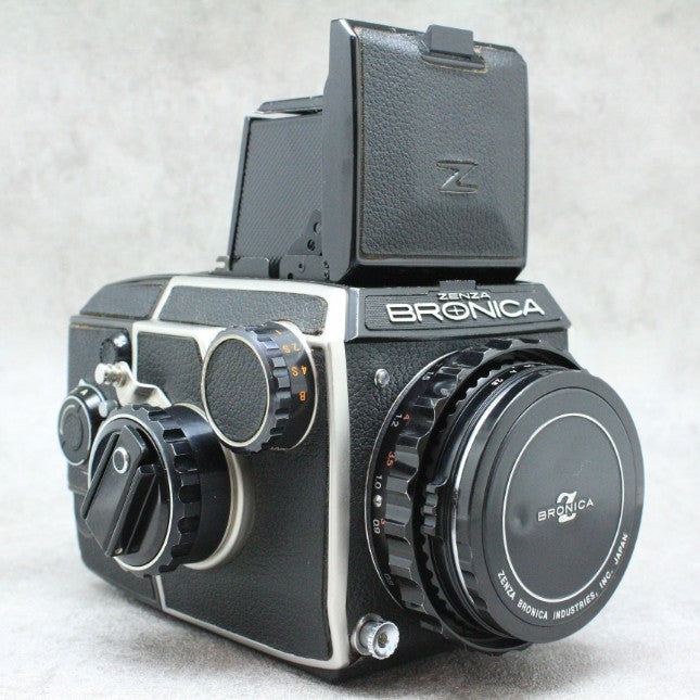 中古品】 ZENZA BRONICA EC + NIKKOR-P 75ｍm F2.8